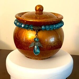 Custom Angel Jar Party Favors Handmade Resin Keepsake Jars for Weddings & Events